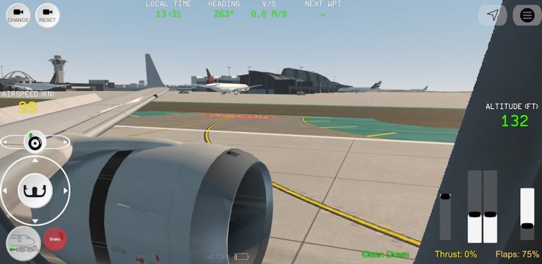 Flight Simulator Advanced для Android — скриншот 3