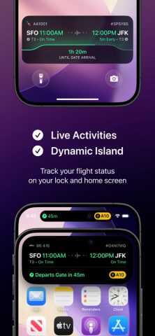 Flighty – Live Flight Tracker для iOS — скриншот 3