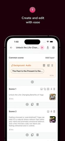 Fliki — AI Video Editor для Android — скриншот 2