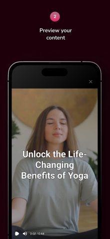 Fliki — AI Video Editor для Android — скриншот 3