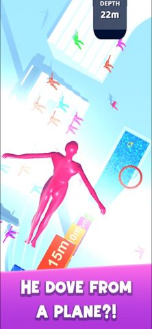 Flip & Dive 3D для iOS — скриншот 1