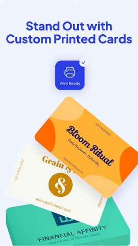 Fluer: Цифровая визитка для Android — скриншот 2