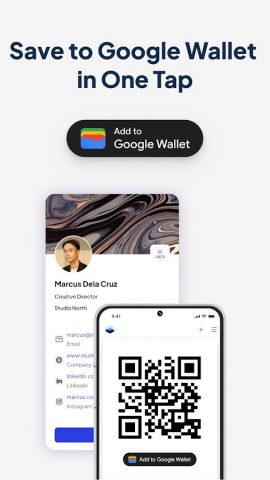 Fluer: Цифровая визитка для Android — скриншот 4