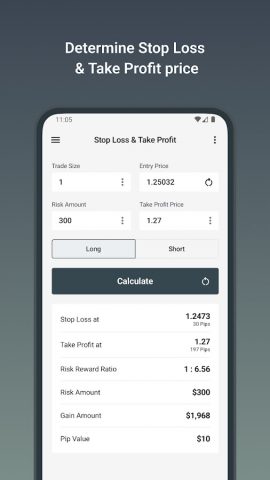 Forex Calculators для Android — скриншот 2
