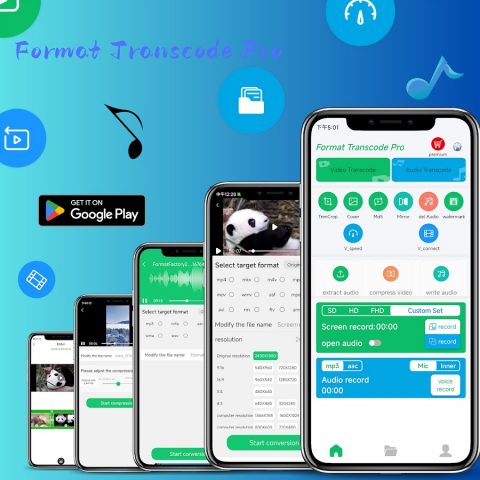 Format Factory Video Converter для Android — скриншот 1