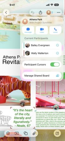Freeform для iOS — скриншот 3