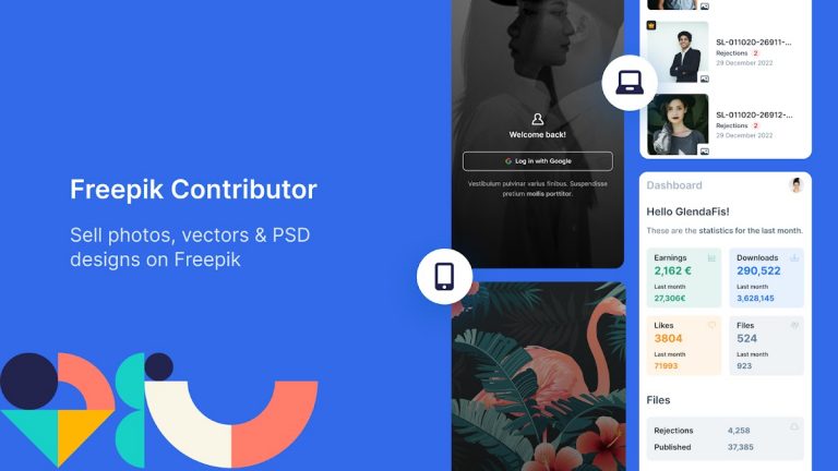 Freepik Contributor для Android — скриншот 1