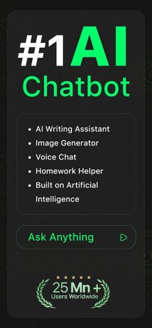 G-Chat — AI ChatBot Assistant для Android — скриншот 1