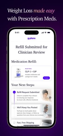G-Plans: Customized Nutrition для iOS — скриншот 1