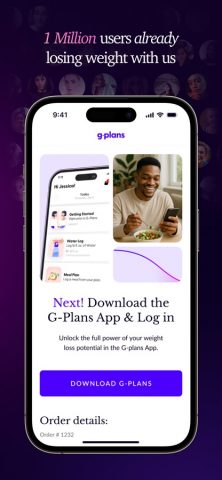 G-Plans: Customized Nutrition для iOS — скриншот 2