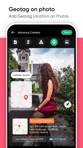 GPS Photo Location With Map для Android — скриншот 2