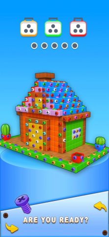 Гайки и Болты — Разбери Дом для iOS — скриншот 4