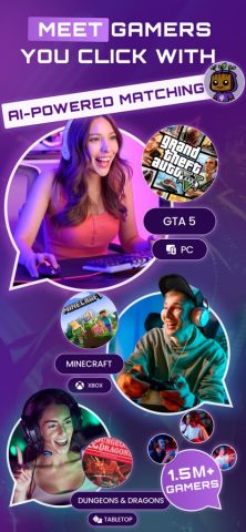 GameTree: Your Gaming Chat App для iOS — скриншот 1