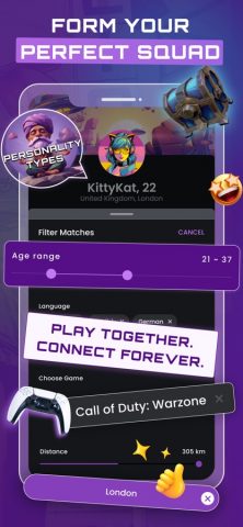 GameTree: Your Gaming Chat App для iOS — скриншот 2