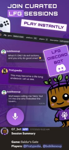 GameTree: Your Gaming Chat App для iOS — скриншот 3
