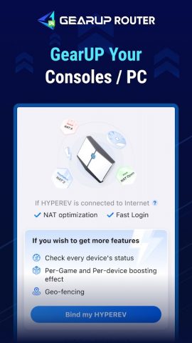 GearUP Router: for Console&PC для Android — скриншот 1
