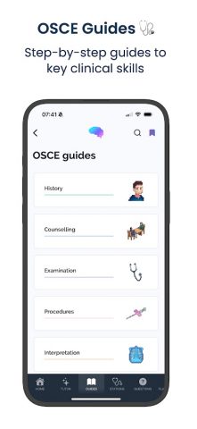 Geeky Medics — OSCE revision для Android — скриншот 1