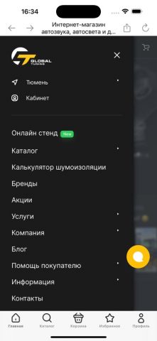 Global Tuning для iOS — скриншот 3
