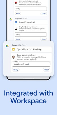 Google Chat для Android — скриншот 5