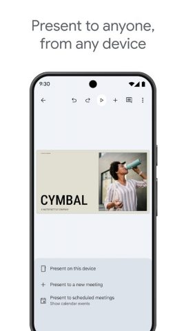 Google Презентации — скриншот 2