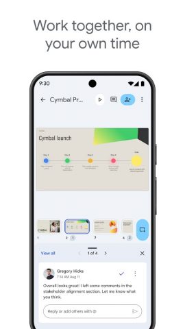Google Презентации — скриншот 3