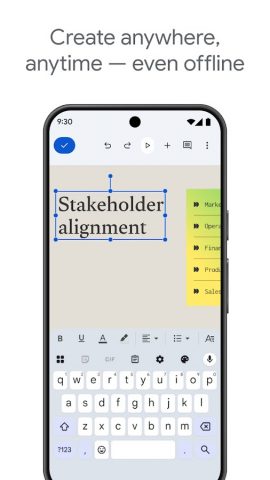 Google Презентации — скриншот 4