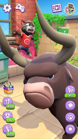 Говорящий кот Том для Android — скриншот 4