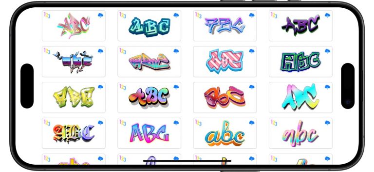 Graffiti Creator — AI Design для iOS — скриншот 5