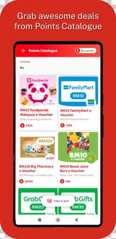Great Eastern Rewards Malaysia для Android — скриншот 2
