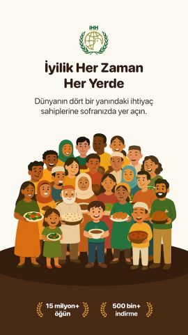 İHH İnsani Yardım Vakfı для Android — скриншот 1