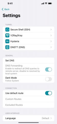 HTTP Injector для iOS — скриншот 2