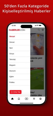 Haberler.com для iOS — скриншот 4