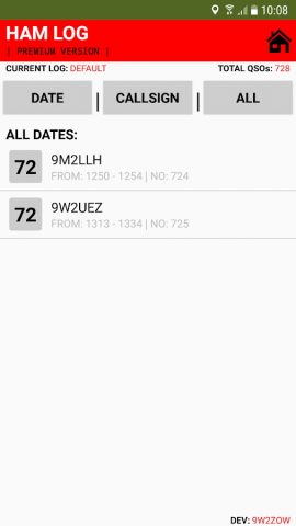 Ham Log | QTH Locator | My UTC для Android — скриншот 5