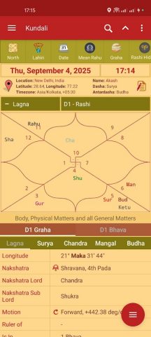 Hindu Calendar — Drik Panchang для Android — скриншот 4