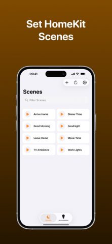 HomeButtons for HomeKit для iOS — скриншот 1
