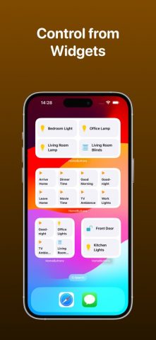 HomeButtons for HomeKit для iOS — скриншот 3
