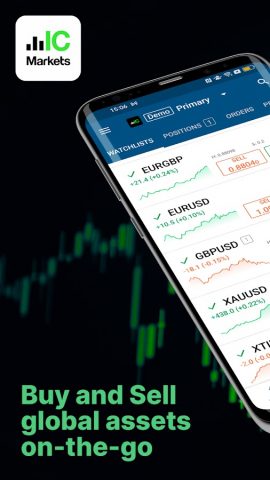 IC Markets Global cTrader для Android — скриншот 1