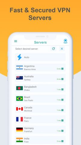 India VPN Proxy — Fast & Safe для Android — скриншот 2