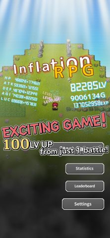 Inflation RPG для iOS — скриншот 1