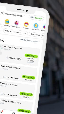 IntelyCare — Nursing Jobs для Android — скриншот 2