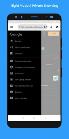 Internet Explorer Browser для Android — скриншот 2