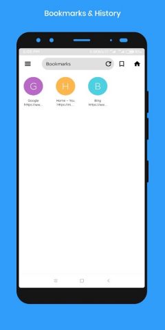Internet Explorer Browser для Android — скриншот 3