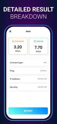 Internet Speed Test & Tracker для iOS — скриншот 3