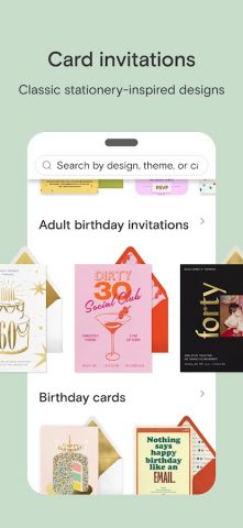 Invitation Maker & Card Design для Android — скриншот 1
