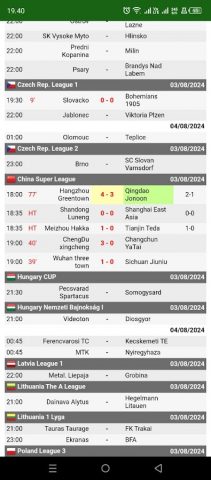 Jadwal Live Bola Hari ini для Android — скриншот 2