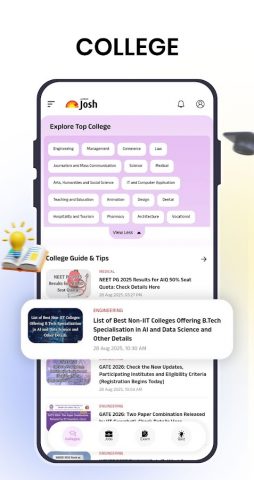 Jagran Josh для Android — скриншот 1