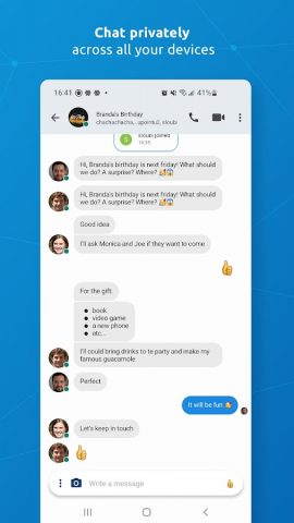 Jami для Android — скриншот 4