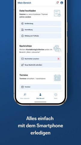Jobcenter-App для Android — скриншот 4