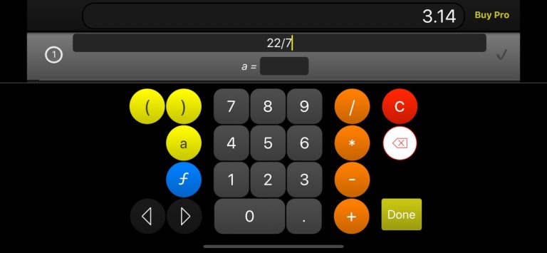 Kalkulators для iOS — скриншот 2