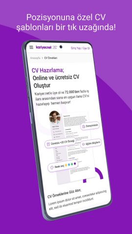 Kariyer.net İş İlanı Ara & Bul для Android — скриншот 4